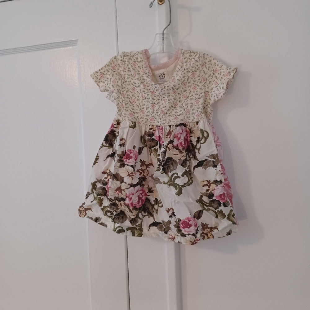 Baby GAP floral Spring dress